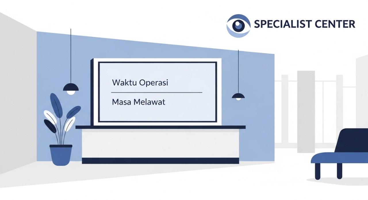 masa melawat top vision eye specialist centre