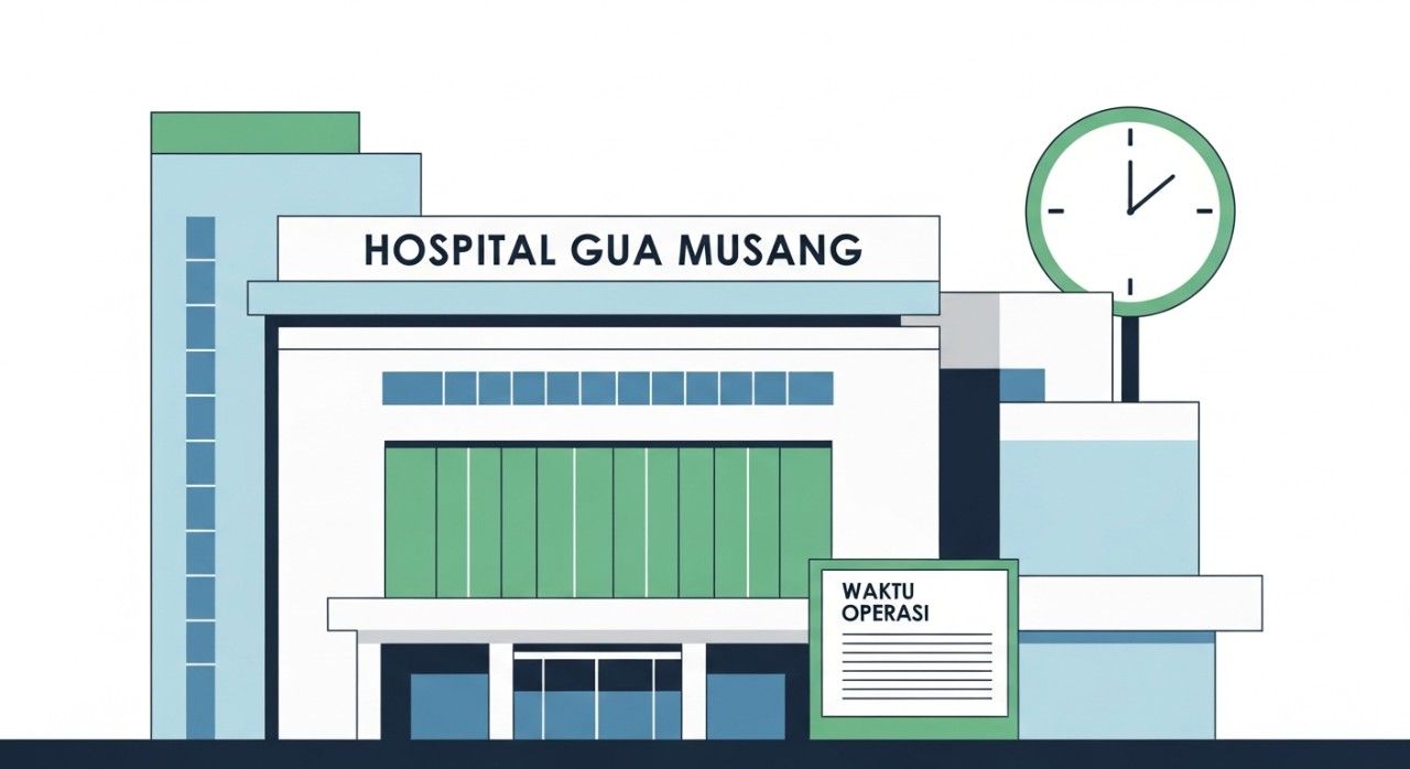 masa operasi hospital gua musang