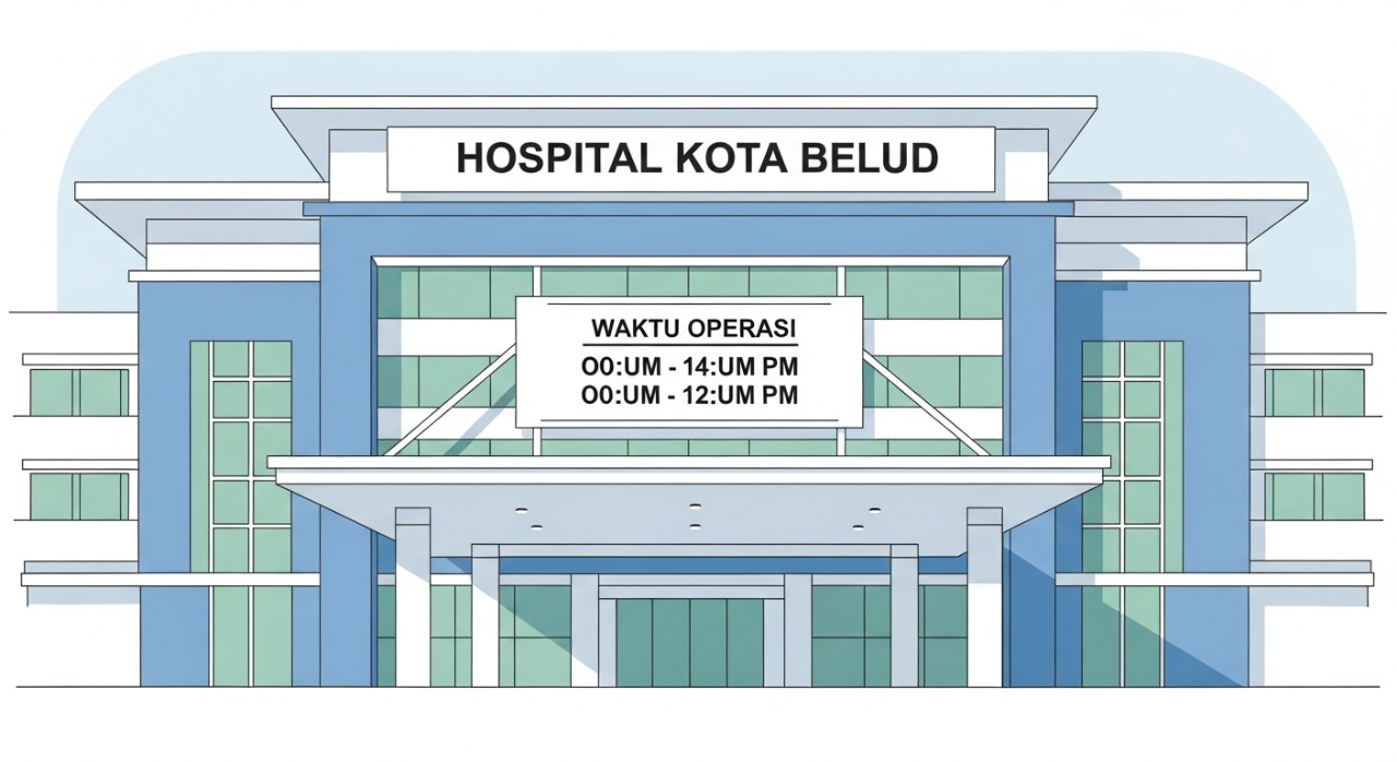 masa operasi hospital kota belud