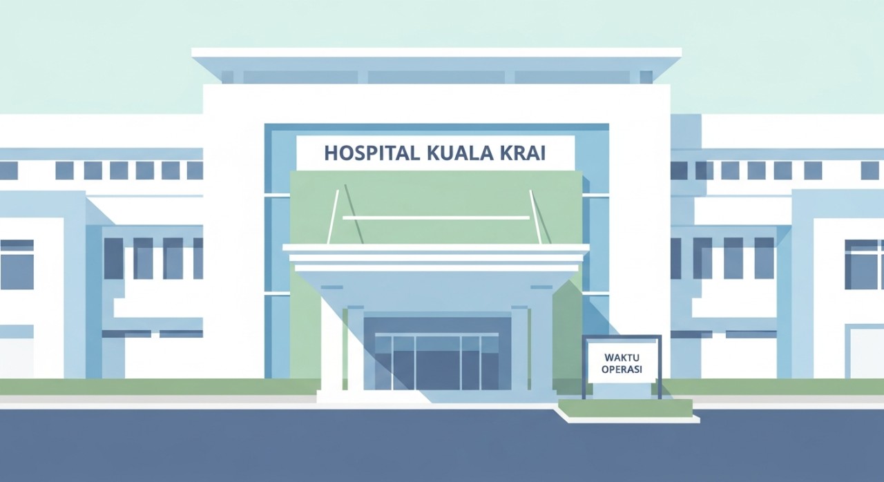 masa operasi hospital kuala krai