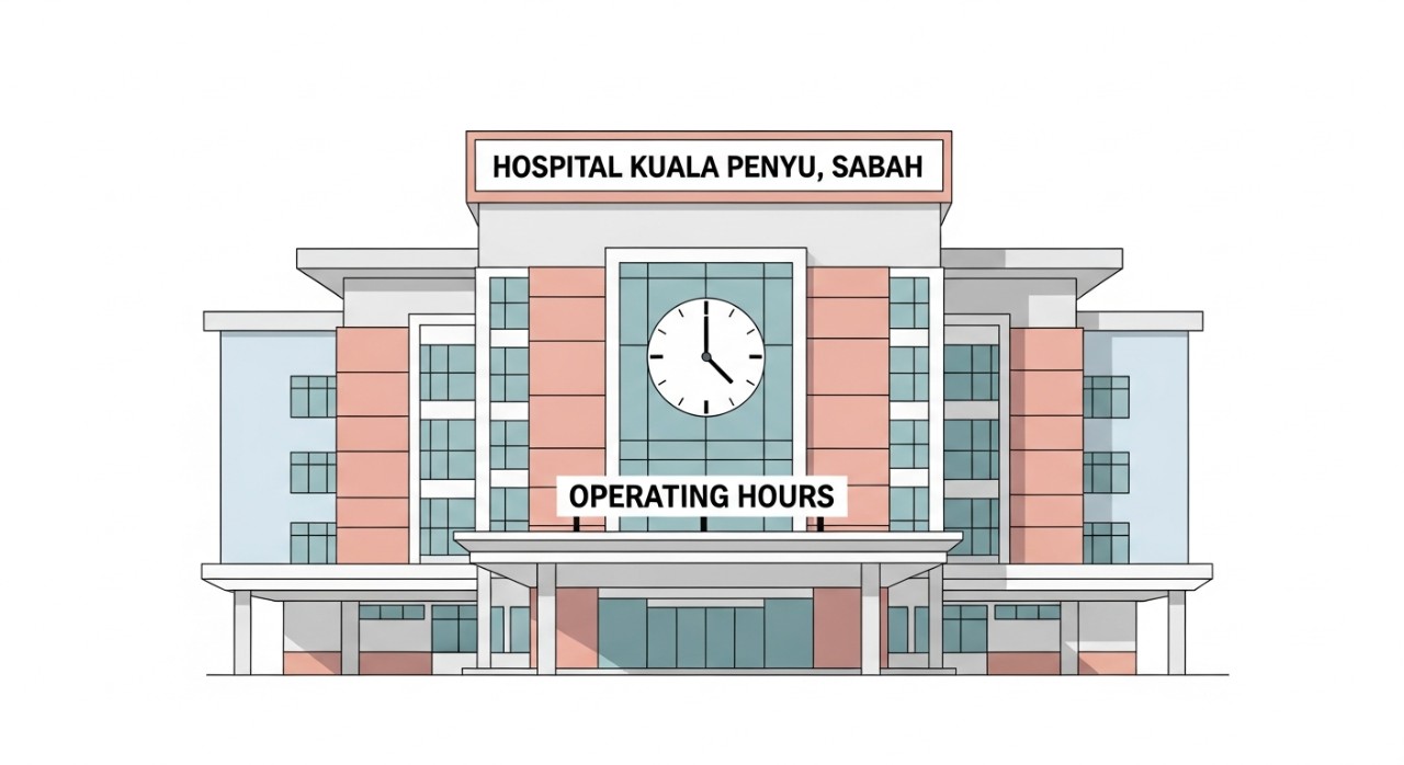 masa operasi hospital kuala penyu