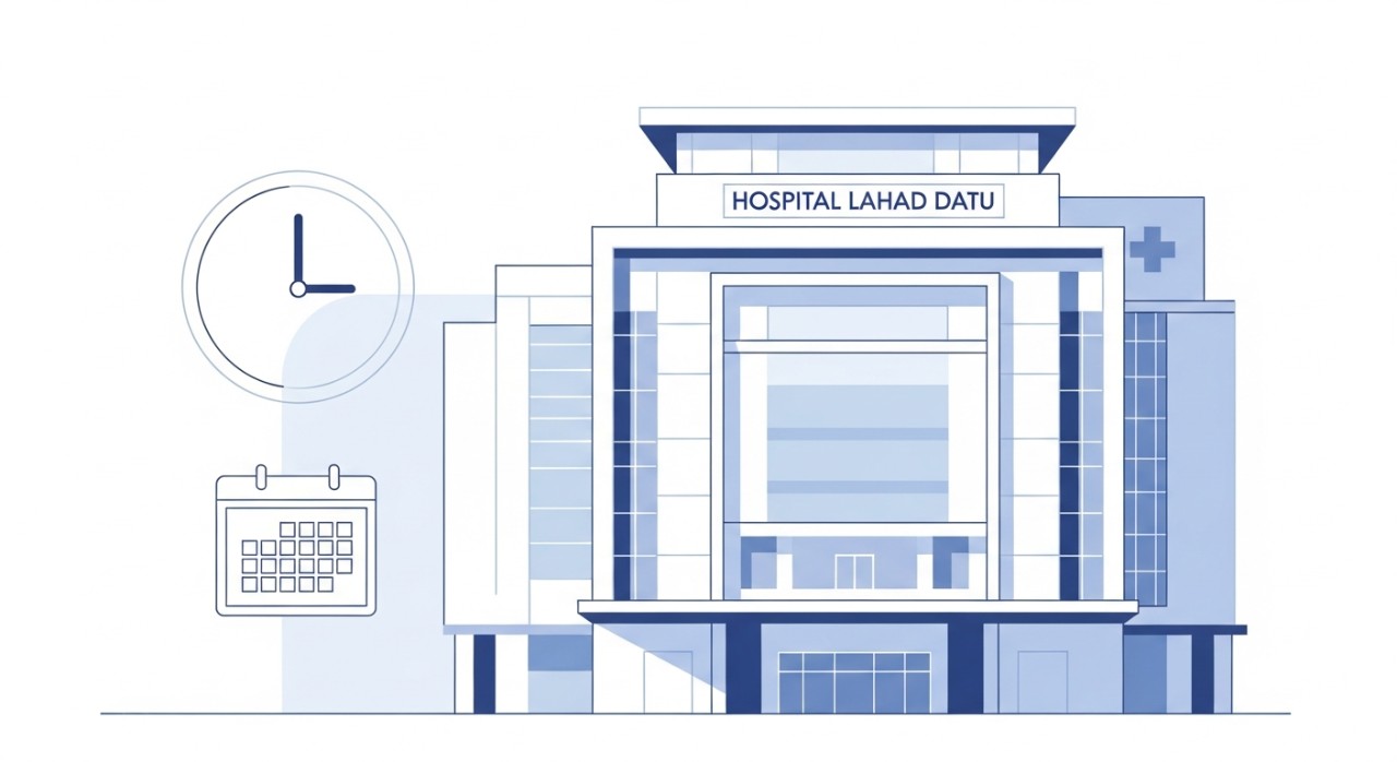 masa operasi hospital lahad datu