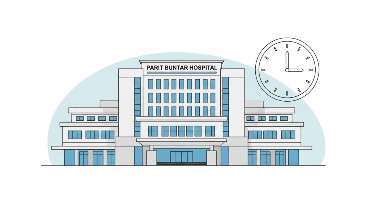 masa operasi hospital parit buntar