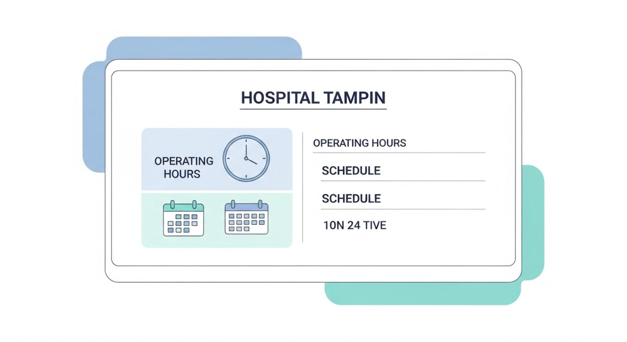 masa operasi hospital tampin