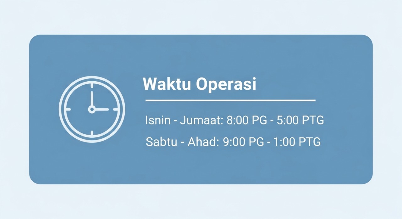 masa operasi hospital tanah merah