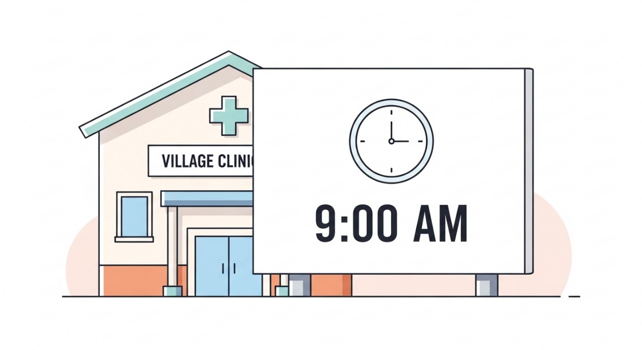 masa operasi klinik desa permatang sintok