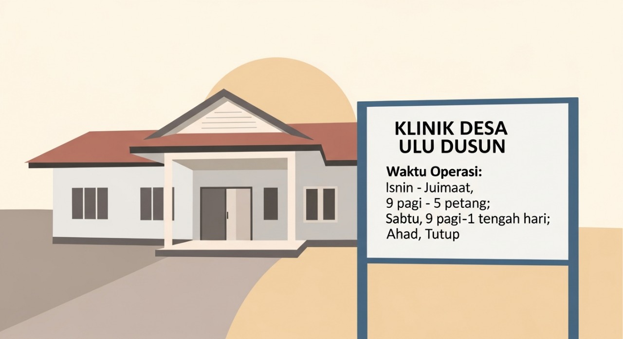 masa operasi klinik desa ulu dusun