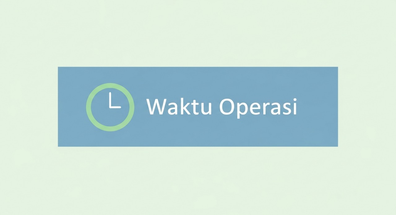 masa operasi klinik kesihatan grik