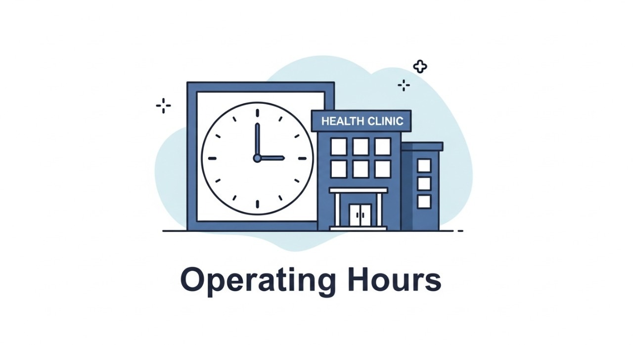 masa operasi klinik kesihatan jenjarom