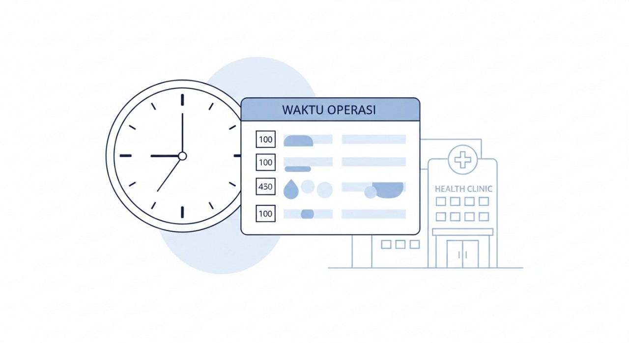 masa operasi klinik kesihatan jerantut