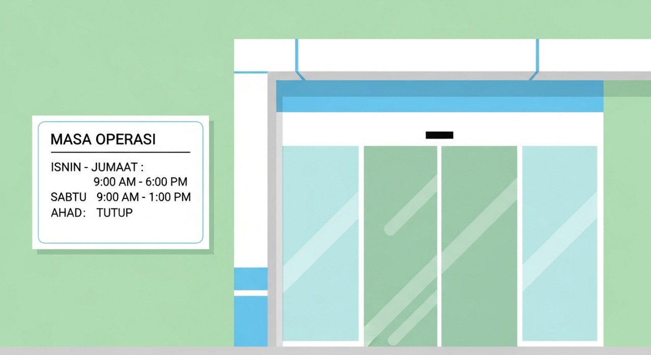 masa operasi klinik kesihatan jinjang