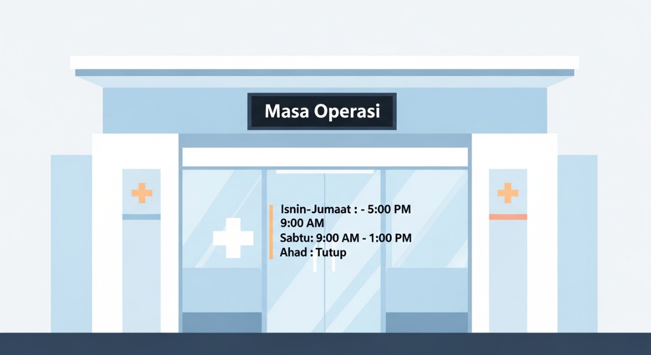 masa operasi klinik kesihatan kampung pandan