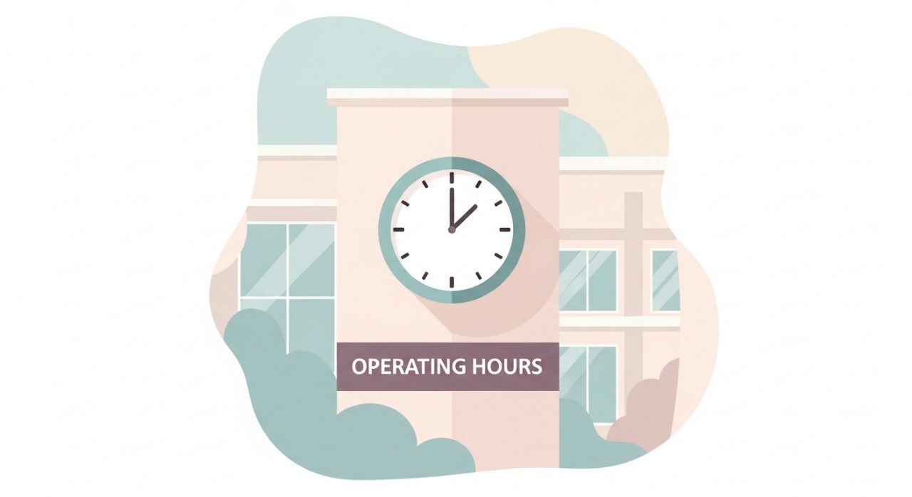 masa operasi klinik kesihatan manek urai