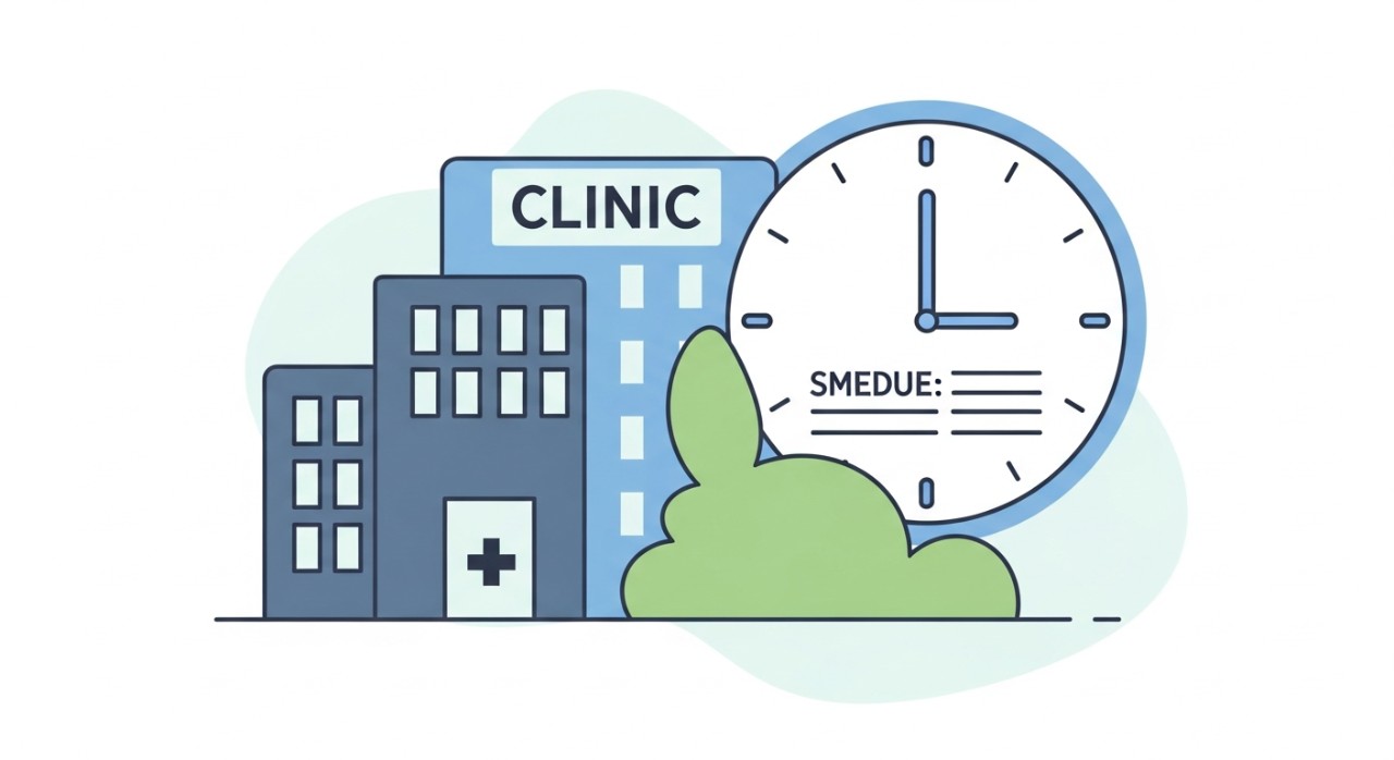 masa operasi klinik kesihatan meru