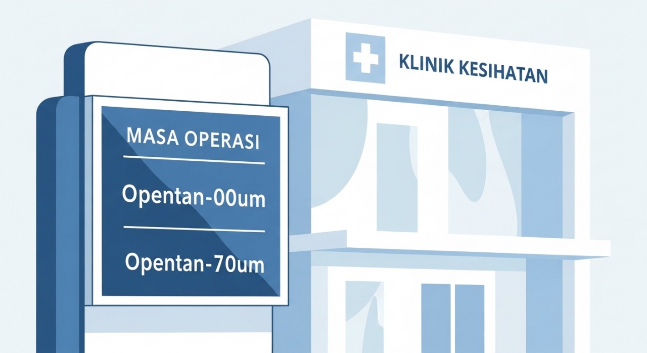 masa operasi klinik kesihatan nabawan