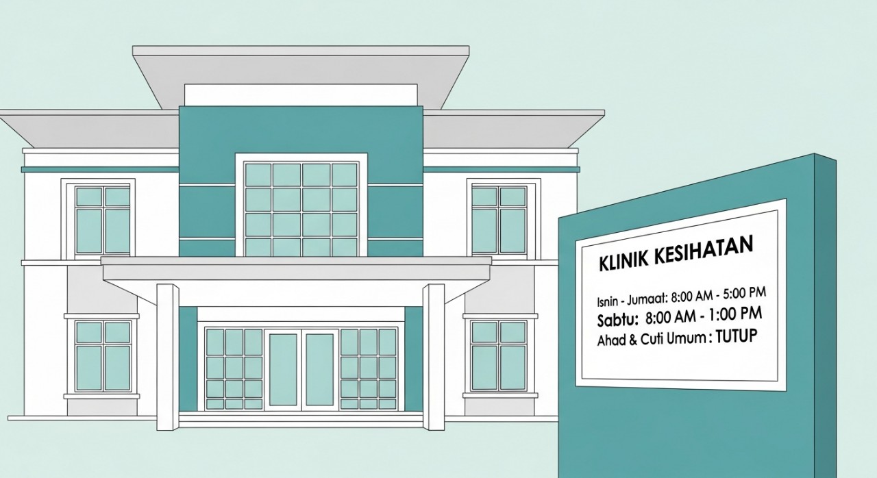 masa operasi klinik kesihatan sipitang