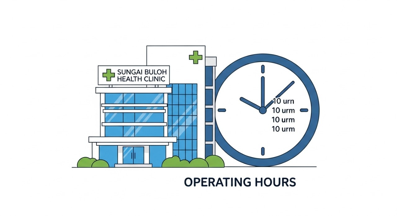 masa operasi klinik kesihatan sungai buloh