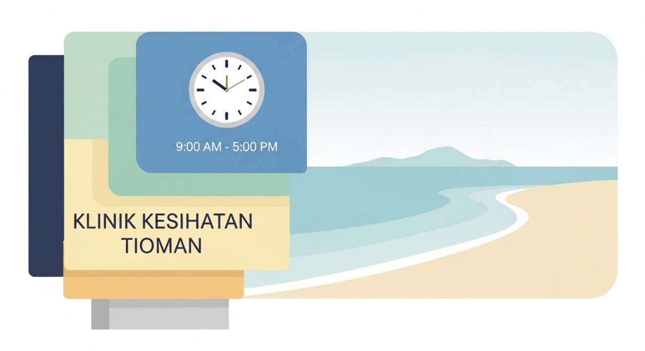 masa operasi klinik kesihatan tioman