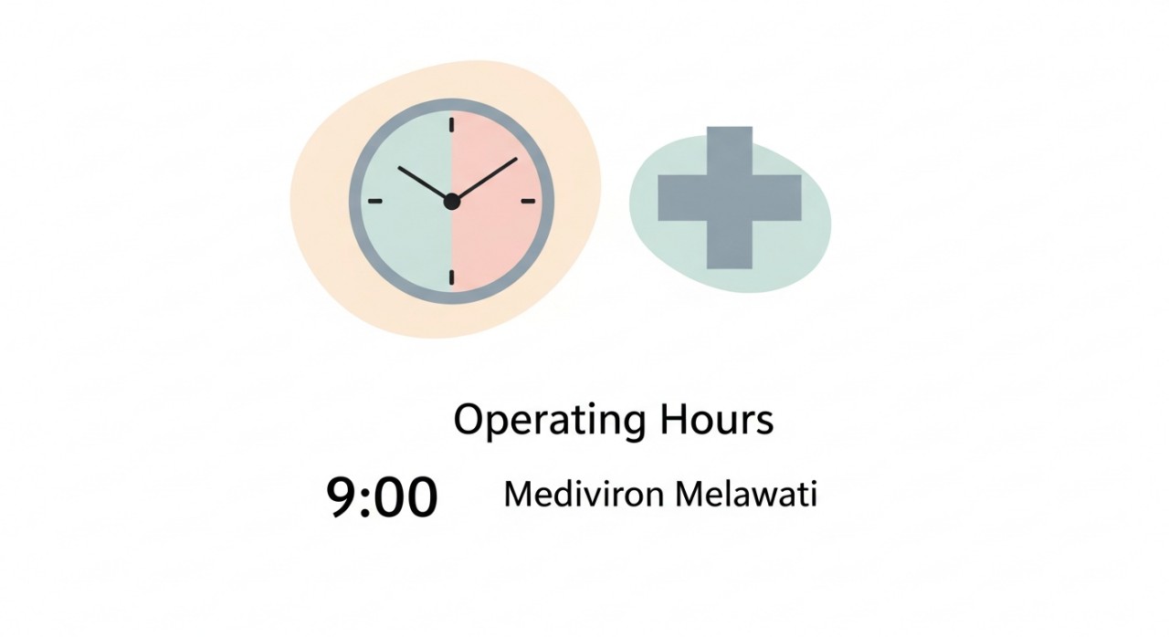 masa operasi klinik mediviron melawati