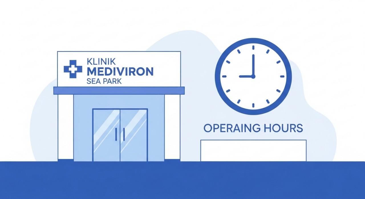 masa operasi klinik mediviron sea park
