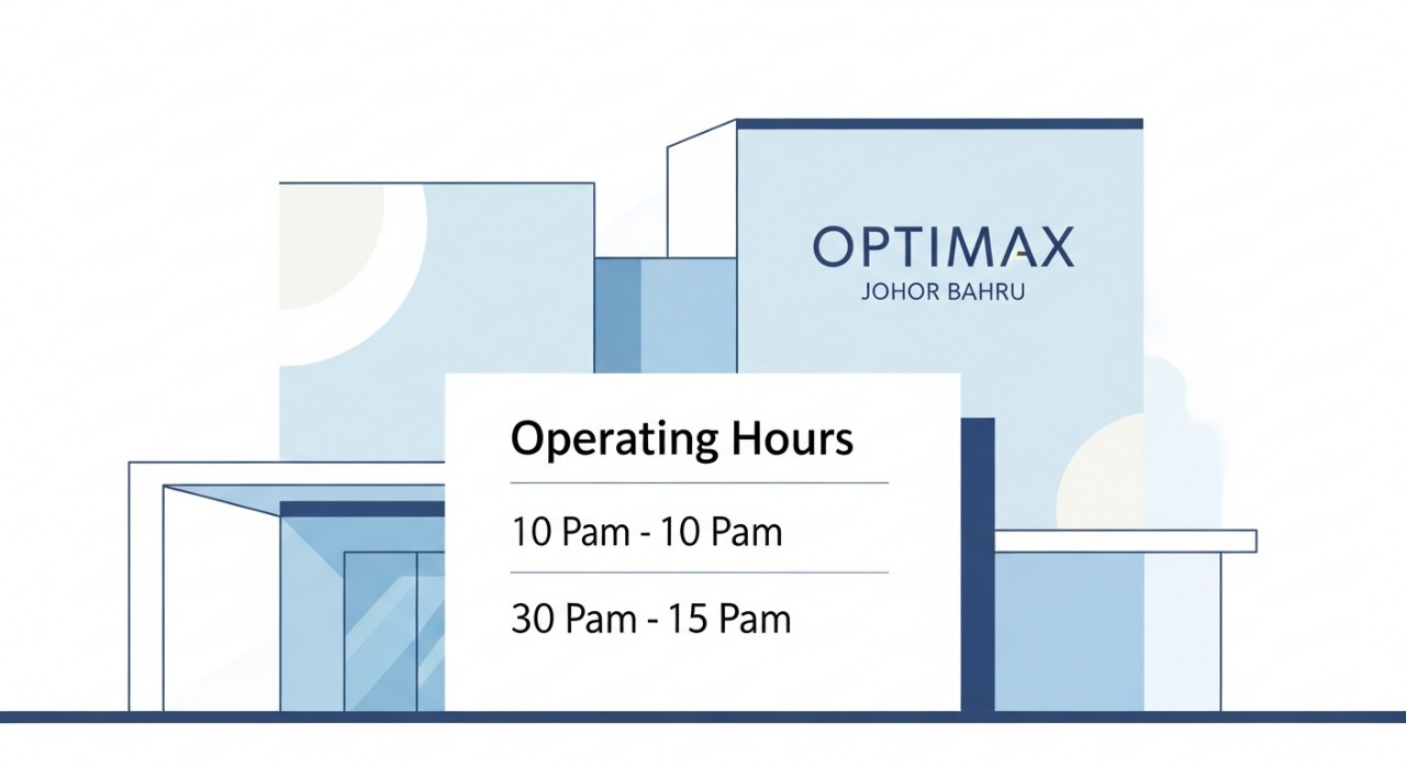 masa operasi klinik pakar mata optimax johor bahru