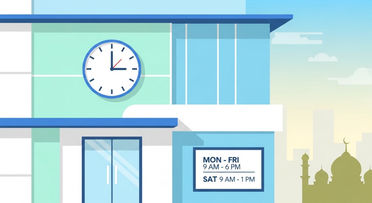 masa operasi klinik penawar johor bahru