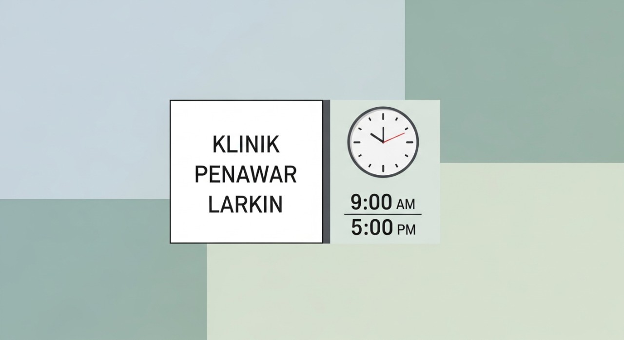 masa operasi klinik penawar larkin