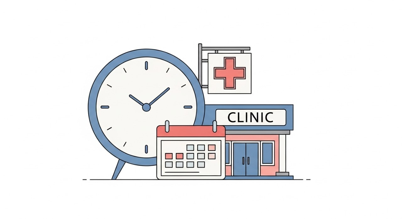 masa operasi klinik penawar senai