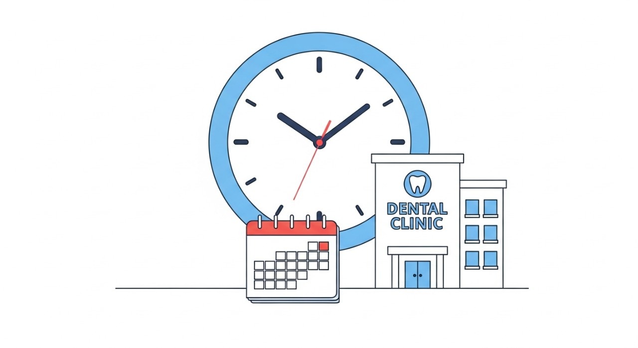 masa operasi klinik pergigian besar melaka