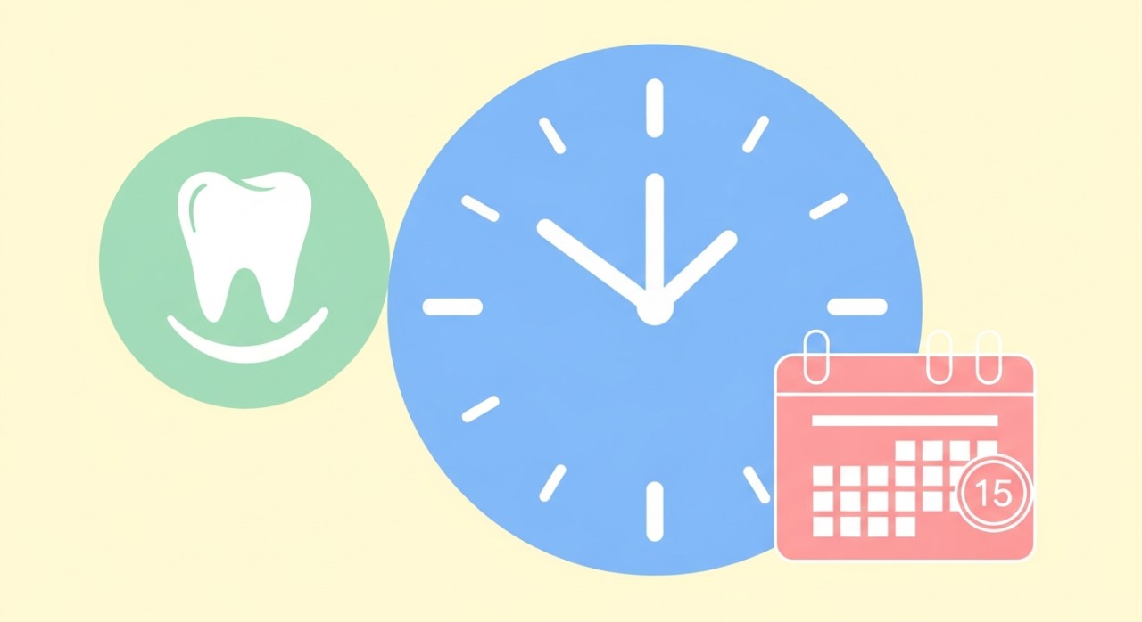 masa operasi klinik pergigian cahaya