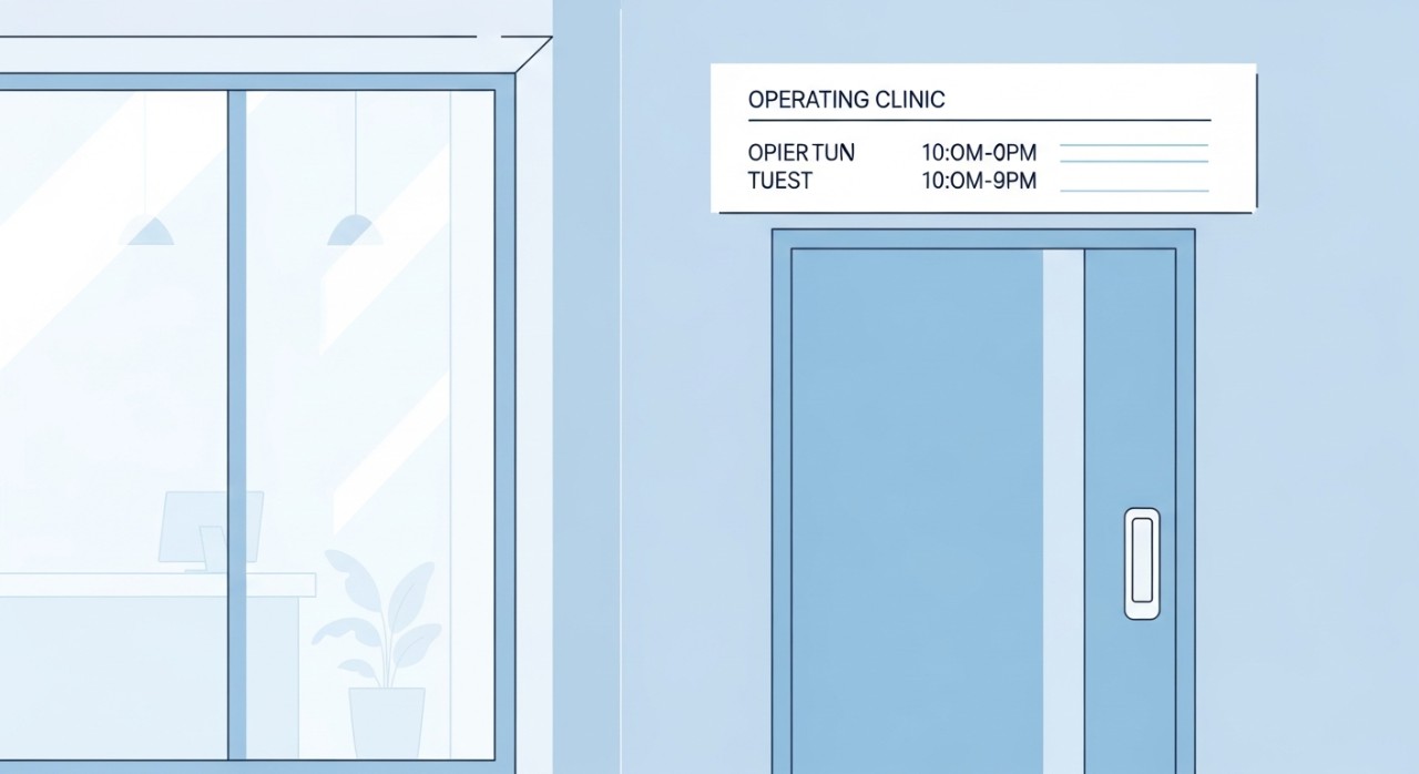 masa operasi klinik pergigian tiew bangsar