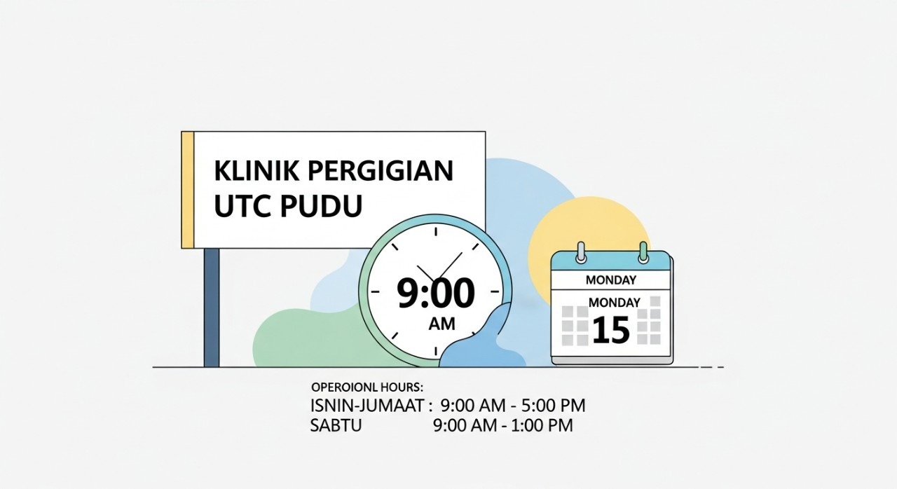 masa operasi klinik pergigian utc pudu