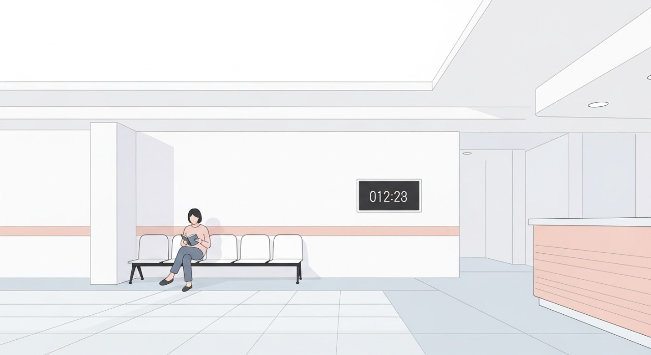 Masa Melawat Hospital Pusrawi Kuala Lumpur Terkini 2026 1 Seorang pelawat duduk dengan tenang di kerusi lobi hospital yang bersih