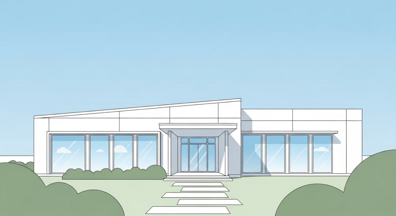 Masa Operasi Klinik Desa Mostyn 2026: Jadual Terkini 1 Pandangan luar bangunan klinik desa yang bersih dan moden.