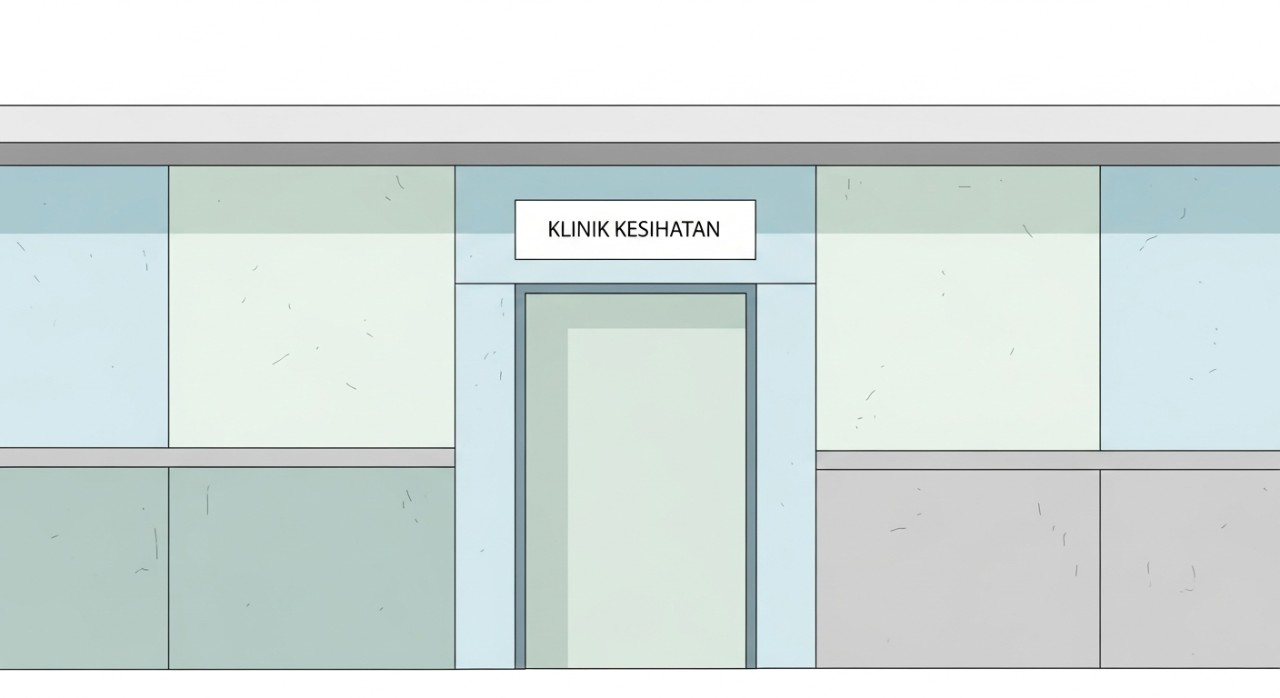 Masa Operasi Klinik Kesihatan Sentul 2026: Jadual Terperinci 1 Pintu masuk utama sebuah bangunan klinik dengan tanda 'Klinik Kesihatan' yang ringkas.