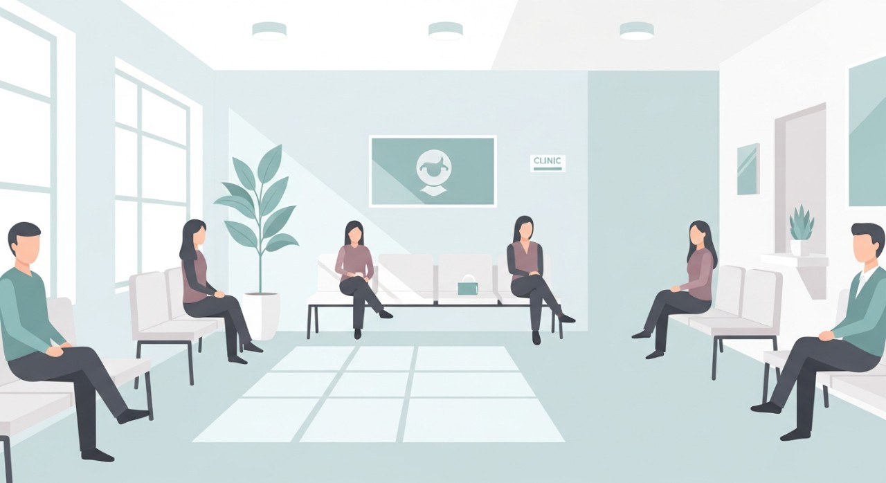 Masa Operasi Klinik Kesihatan Sepang Terkini 2026 1 Beberapa orang pesakit duduk di kerusi sambil menunggu giliran di ruang klinik yang bersih.